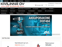 Tablet Screenshot of kivilinna.com